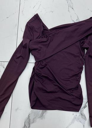 Лонг новий бургунді h&m 6