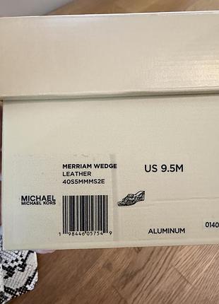 Мюлі michael kors merriam wedge, оригінал 6