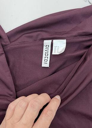 Лонг новий бургунді h&m 7