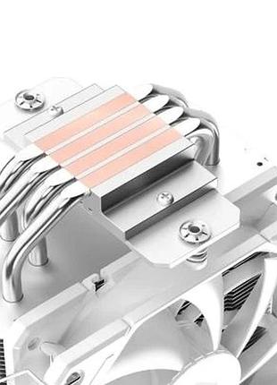 Ku кулер для процесора universal fit id-cooling 220 вт баштовий охолоджувач для intel amd активне охол uni2l_k 6