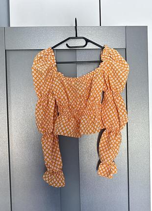 Топ з довгим рукавом h&m 2