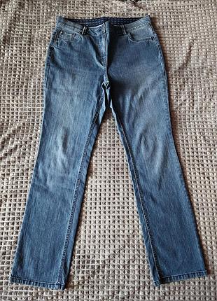 Классические прямые синие джинсы c&amp;a the denim classic fit, разм. l/xl (42) - как новые