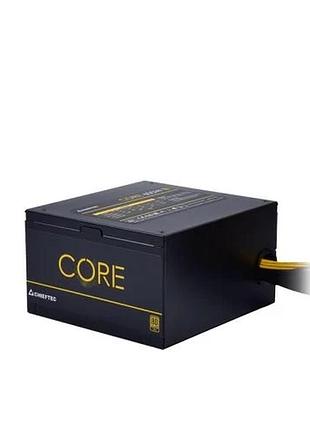 Ku блок питания 600 universal fit вт chieftec core 80 plus gold для компьютера с активным pfc надежный uni2l_k 3