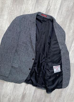Чоловічий піджак від harris tweed 100% вовна