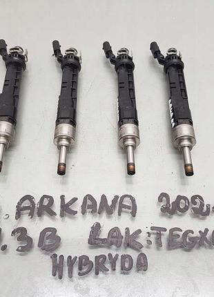 Форсунка топливная бензинова arcana 1.3 tce hybrid 166005550r б/у оригинал