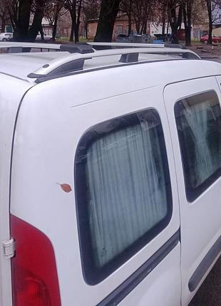 Рейлинги skyport (серый матовый) для renault kangoo 1998-2008 гг