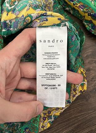 Блуза sandro paris 9