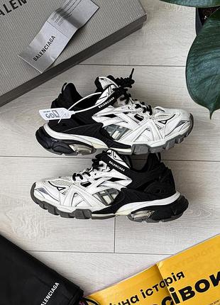 Balenciaga track 2 black/white 3