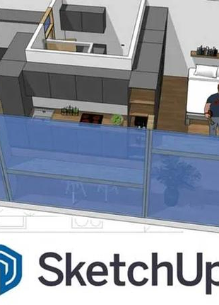 Програма sketchup pro 2026 + layout 7