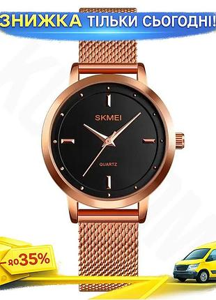 Ku женские наручные часы universal fit skmei классические кварцевые часы с минеральным стеклом для дел uni2l_k