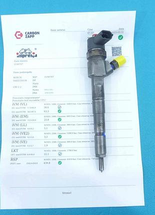 Форсунка дизельна opel vectra c 0445110159 1.9 cdti