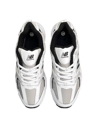 New balance 530 white black 6