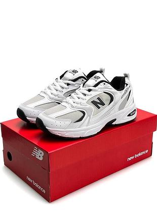 New balance 530 white black 7