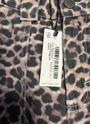 Джинси леопард animal print 4