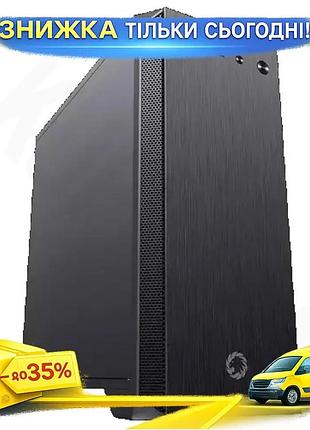 Ku корпус gamemax silent universal fit hill black mid tower micro atx без бп для пк геймерский системн uni2l_k