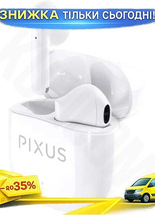 Ku беспроводные наушники pixus universal fit bluetooth 5.3 с микрофоном для смартфона вкладыши tws для uni2l_k