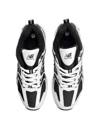 New balance 530 black white 5