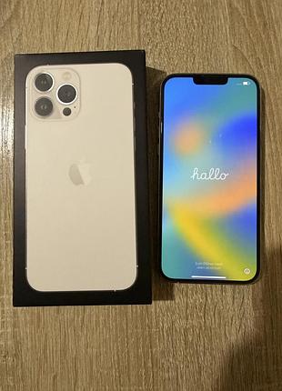 Смартфон iphone 13 pro max silver 128 білий срібний