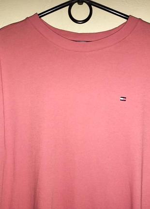Оранжевый лонгслив tommy hilfiger 3