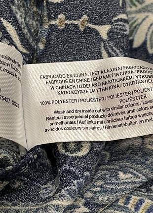 Платье primark с принтом пейсли и пояском 6