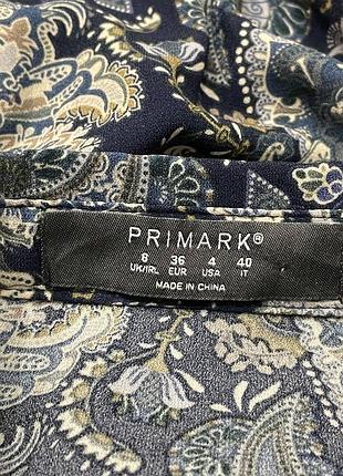 Платье primark с принтом пейсли и пояском 5