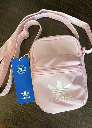 Сумка через плече adidas рожева  нова, з біркою.