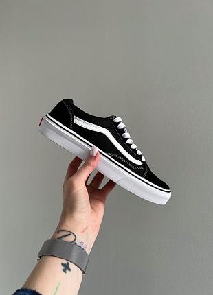 Vans old skool classic white black