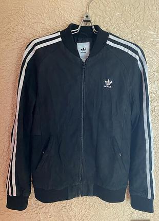 Олімпійка adidas шкіряна