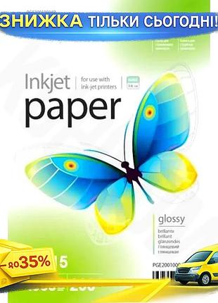 Ku фотобумага printpro глянцевая universal fit a6 200 г/м2 1000 л для фотографий и печати изображений uni2l_k