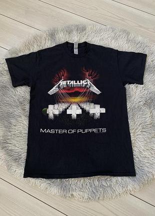 Gildan metallica футболка мерч size м