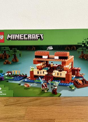 Конструктор lego minecraft жаб'ячий будинок (21256) — 400 деталей