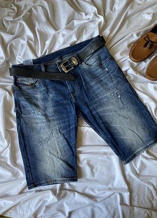 Мужские джинсовые шорты diesel w34 l