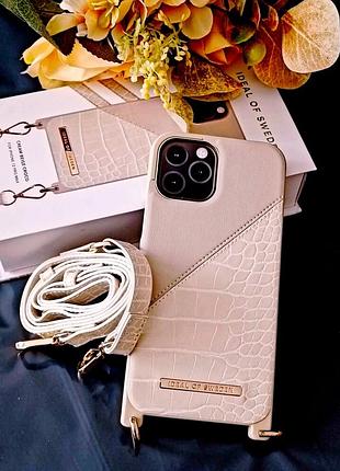 Чехол кроссбоди i̇deal of sweden для iphone 12 pro max