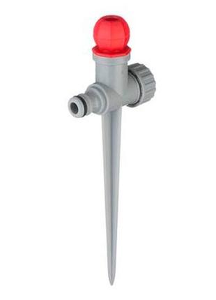 Ku дождеватель intertool статический universal fit шар для полива газона клумбы 1/2 дюйма поливочный о uni2l_k 2