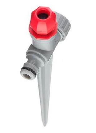 Ku дождеватель intertool статический universal fit шар для полива газона клумбы 1/2 дюйма поливочный о uni2l_k 3