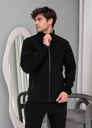 Мужской теплый флисовый костюм polar | кофта на молнии + штаны xs-2xl