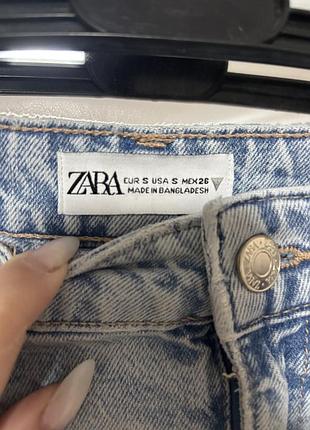 Юбка джинсова zara 3