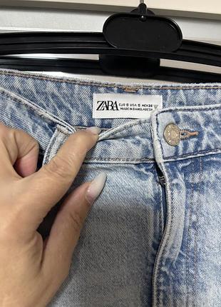 Юбка джинсова zara 4
