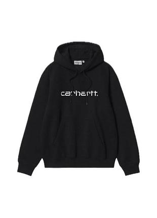 Новий чорний худі carhartt