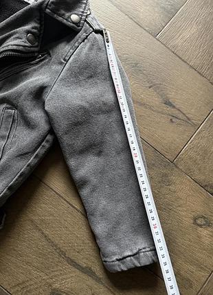 Куртка джинс косуха zara 3-4 5
