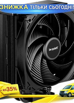 Ku кулер для процессора universal fit be quiet! pure rock 3 black башенный охладитель до 190 вт для in uni2l_k