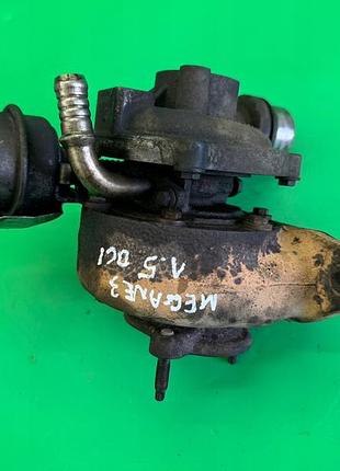 Турбіна б/в турбіни 889697h82728404 renault megane 3 iii 1.5 dci 08- borgwarner 54399700087