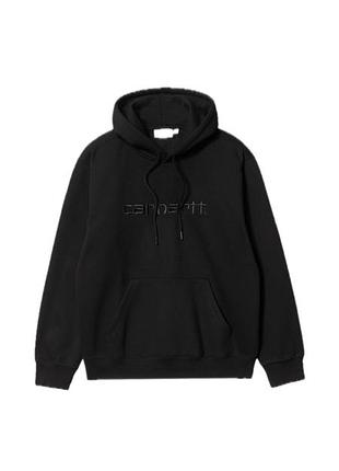 Новий чорний худі carhartt