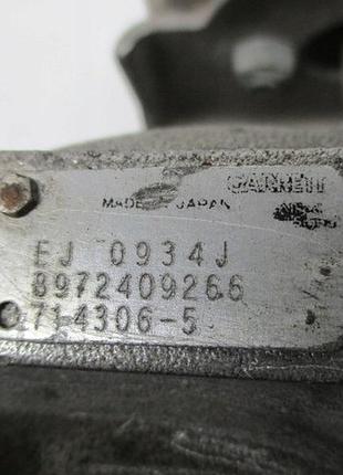 Турбіна б/в 8972409266 renault 3.0 dci 5