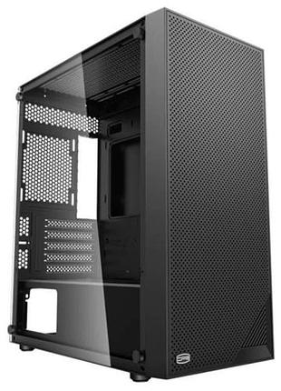 Ku корпус пк pccooler universal fit mini tower black для micro atx mini itx без бп стильный компактный uni2l_k 3
