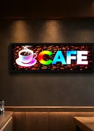 Рекламна табличка cafe 43х23