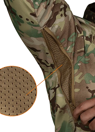 Ku куртка мужская теплая universal fit cm stalker softshell мультикам для военнослужащих осенняя камуф uni2l_k 10