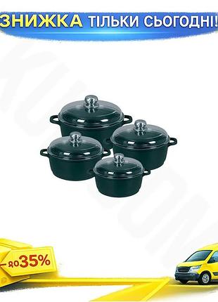 Ku каструля антипригарна maestro universal fit 28 см з керамічним покриттям для готування та смаження uni2l_k