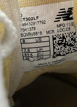 Оригінальні кросівки new balance ct302 6