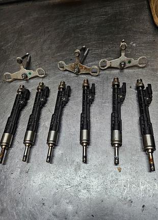 Форсунка топливная палива bmw n55 3.0 бензин 102135-41 13647597870 б/у оригинал
